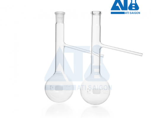 Distillation Flask with Ground Joint 19/26, Side Arm – DURAN® Engler