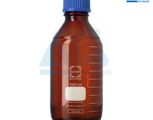 Amber Neutral Glass Bottle with Cap – DURAN®